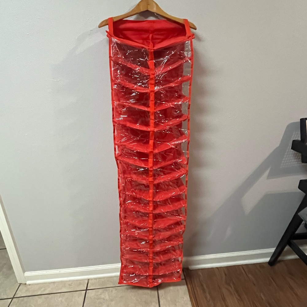 Red Hanging Organizer